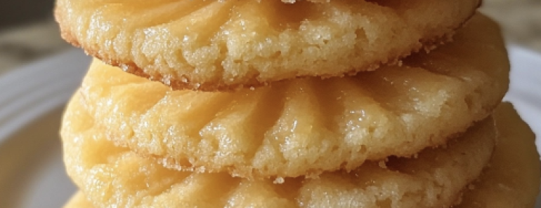 Pineapple Upside Sugar Cookies