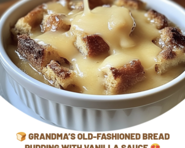 Old Fashioned Bread Pudding Vanilla Sauce Old Fashioned Bread Pudding Vanilla Sauce