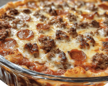 Meat Lovers Pizza Casserole