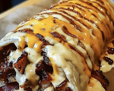 Cheesy Bacon Cheeseburger Burrito