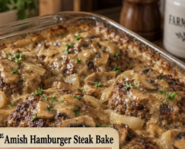 Amish Hamburger Steak Bake