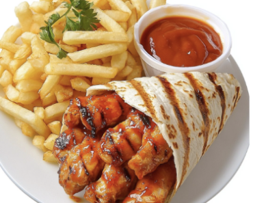 Buffalo Chicken Cheddar Wraps