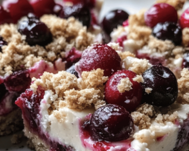 Cherry Cream Cheese Crumble Bars Cherry Cream Cheese Crumble Bars