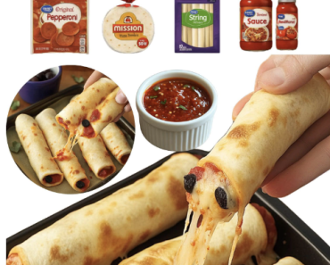 Baked Pizza Wraps