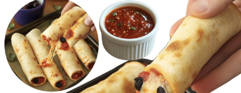 Baked Pizza Wraps