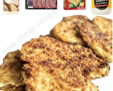 Crispy Creamy Cheez-It Pork Chops