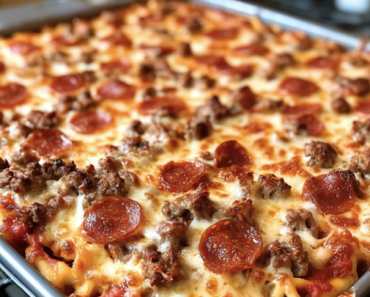 Meat Lovers Pizza Casserole