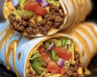 Nacho Cheese Beef Wrap