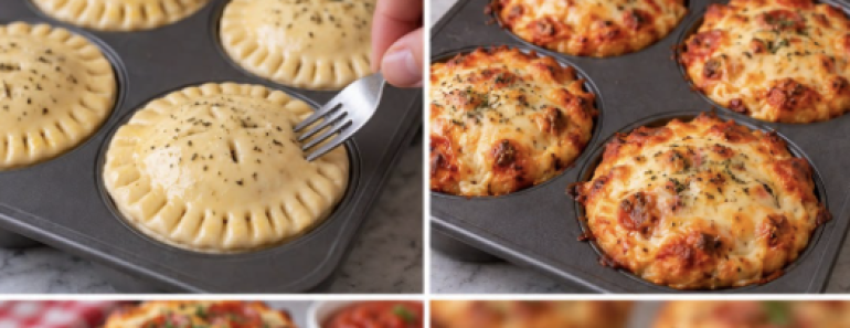 Pizza pot pies