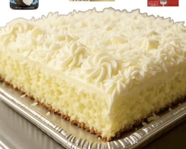 Very Moist Coconut Sheet Cake
