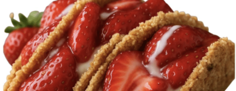 Strawberry Crunch Cheesecake Tacos