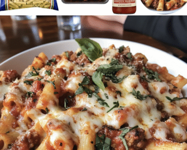 Baked Ziti with Italian Sausage