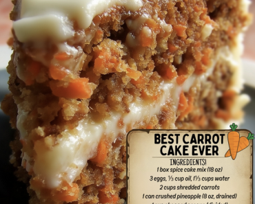 BEST CARROT CAKE EVER
