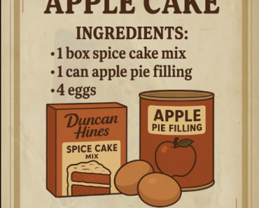 3-INGREDIENT APPLE CAKE