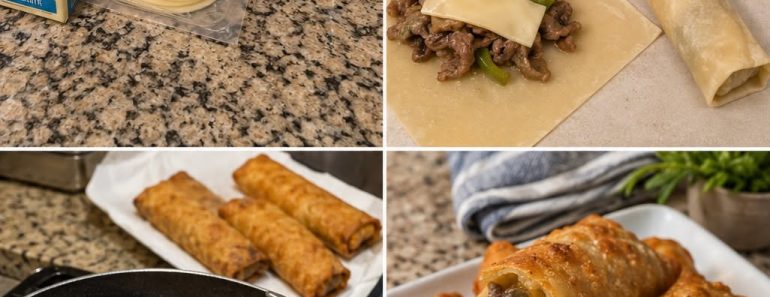 Philly Cheesesteak Egg Rolls.26