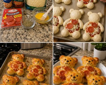 Teddy Bear Pizza Buns.26