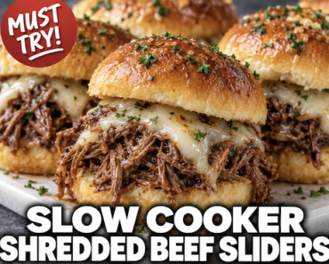 Slow Cooker Shredded Beef Sliders – Easy Game Day Dinner