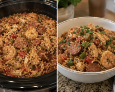 Slow Cooker Cajun Jambalaya