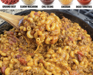 CHEESY CHILI MAC SKILLET