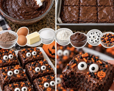 Spooky Halloween Brownie Spooky Halloween Brownie