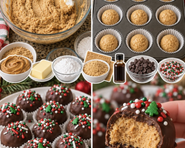 CHRISTMAS PEANUT BUTTER CHOCOLATE