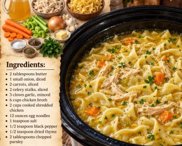 homemade chicken noodle soup