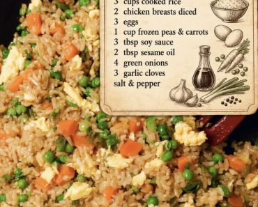 old school chicken fried rice