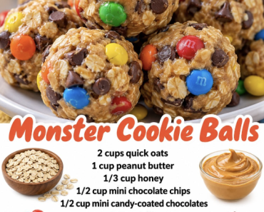 monster cookie balls