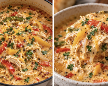 Creamy Chicken Fajita Soup