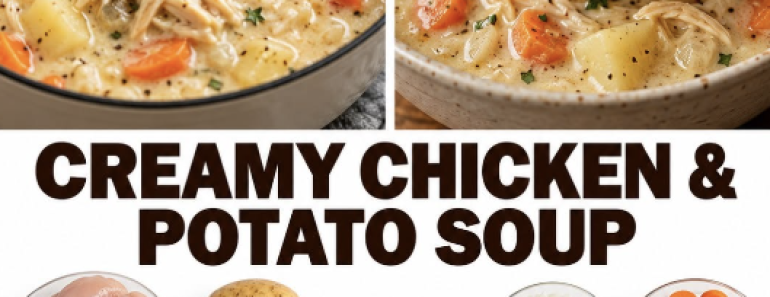 Creamy Chicken Potato Soup